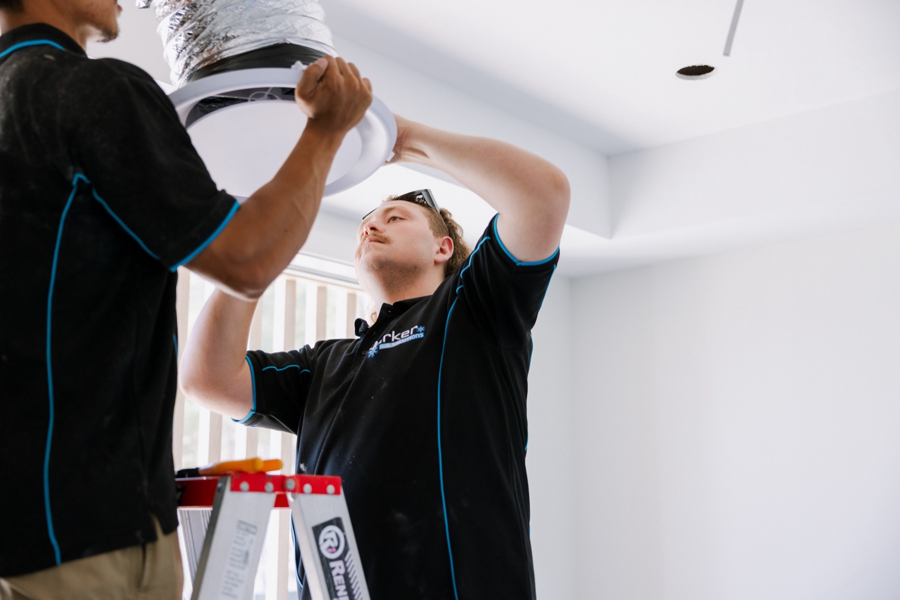 Premium insulated ductwork in ceiling cavity
